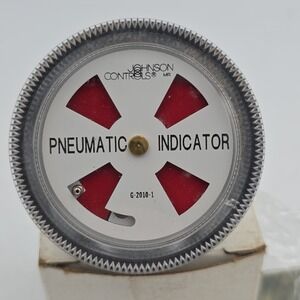 Johnson Controls G-2010-1 Pneumatic Indicator 2" Gauge ON/OFF Indicator